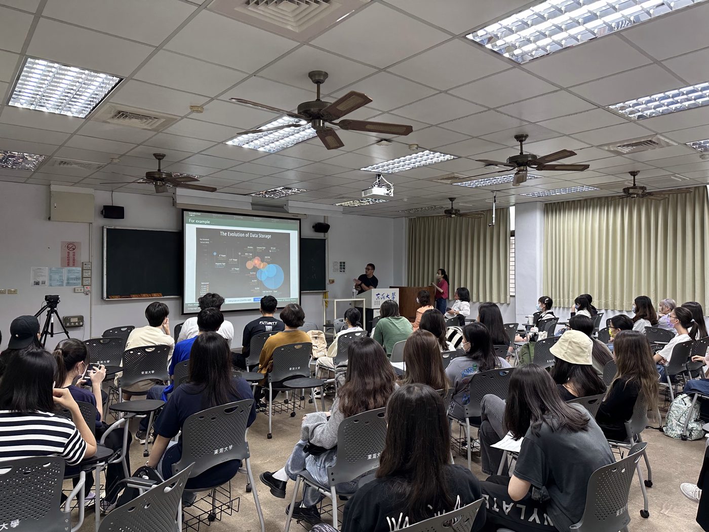 Invited talk about language and technology. TungHai University, Taichung, Taiwan, 2023.